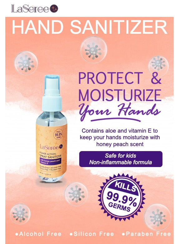 LaSeree HoneyPeach Hand Sanitizer
