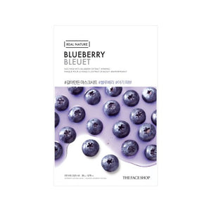 THE FACE SHOP REAL NATURE BLUEBERRY MASK